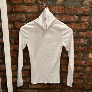 White turtleneck